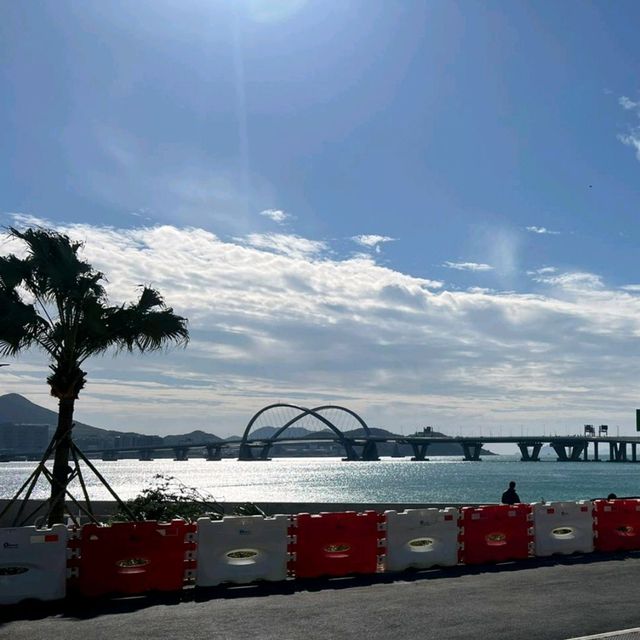 將藍大橋 , 將軍澳澳南海濱公園！新地標！打卡聖地！