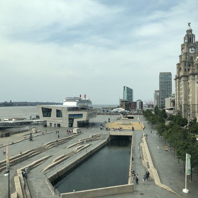 英國新建的最大的國家海濱博物館。The Museum of Liverpool