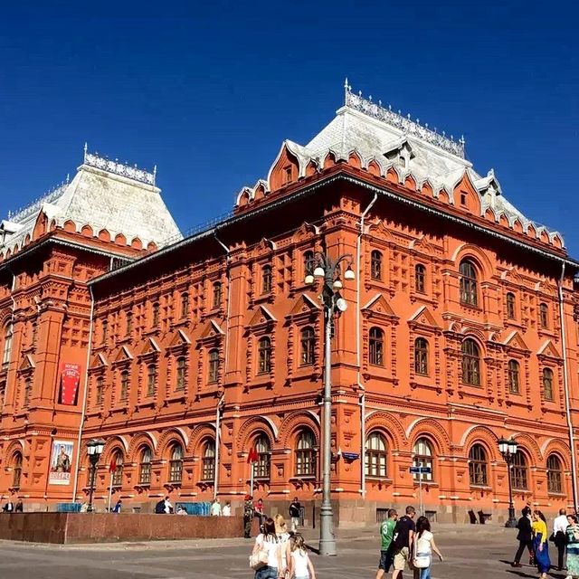 Red square in Moscow 