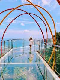 Glass Bridges with Epic Views 🌴🌊⛵️