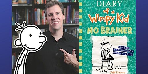 Rakestraw Books presents Jeff Kinney & Diary of a Wimpy Kid #18 No Brainer! | Quail Run Elementary School