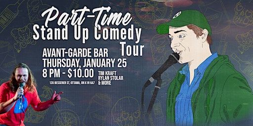 Stand Up Comedy at Avant-Garde Bar in Ottawa | Tim Kraft & Rylan Stolar | Avant-Garde Bar & Gift Shop