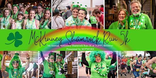 McKinney Shamrock Run 5k Presented by HOTWORX | TUPPS Brewery