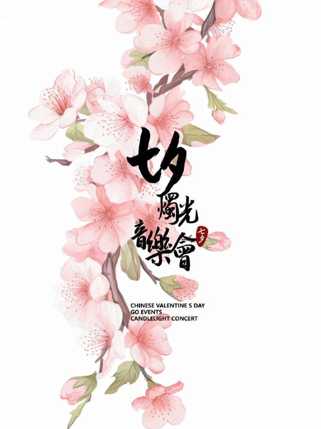 8月10日 七夕專場 GO EVENTS X 華語影視OST燭光音樂會｜音樂會 | 南豐戲樓(大明湖景區南豐祠內)