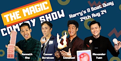 Magic Show - The Magic Comedy Show @ Boat Quay (Harry's) | Harry's Boat Quay
