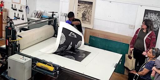Introduction to Mark Making & Linocut Printing with Ade Adesina | Peacock Visual Arts