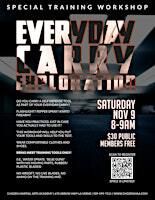 Everyday Carry Exploration Workshop | Chozen Martial Arts Academy