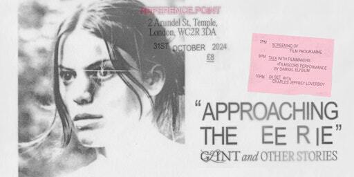 Approaching the Eerie: Glint and other stories | Reference Point