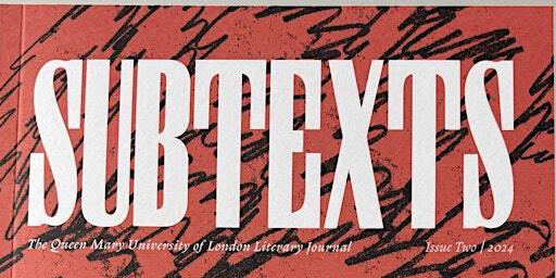 SUBTEXTS and POLTERGEIST Journals - Combined Launch | Bàrd Books