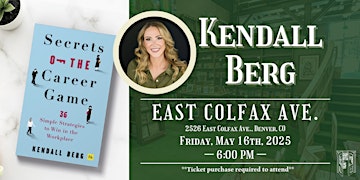 Kendall Berg Live at Tattered Cover Colfax | Tattered Cover Colfax