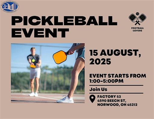 Pickle Ball Event | Factory 52
