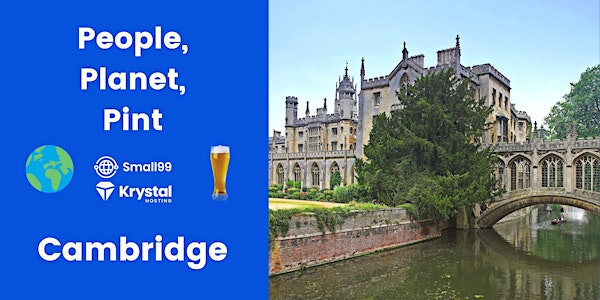 Cambridge - Small99's People, Planet, Pint™: Sustainability Meetup | Salisbury Arms