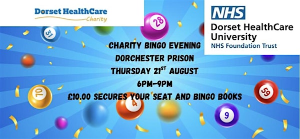Charity Bingo Evening in aid of Dorset Healthcare Charity | HMP Dorchester