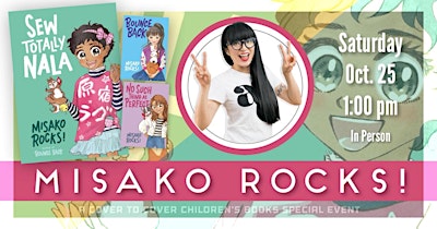 An Afternoon with Author & Artist Misako Rocks! | Cover to Cover Children's Books