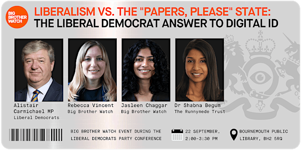 Liberalism vs. the "Papers, Please" State | Bournemouth Library