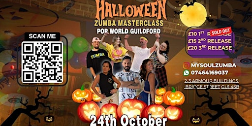 ZUMBA HALLOWEEN   2025 @ POP WORLD GUILDFORD | Popworld - Guildford