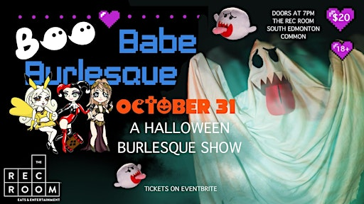 Boo Babe Burlesque Halloween show! | The Rec Room