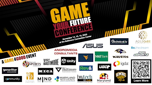 Game Your Future Conference | The Baltimore Convention Center