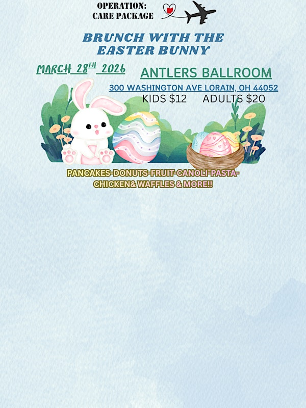 BRUNCH WITH THE EASTER BUNNY! | Antlers