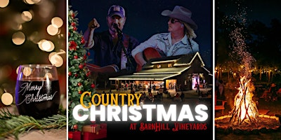 Country Christmas Concert at BarnHill with Blake Nation with Gone Country | Barn Hill Vineyards