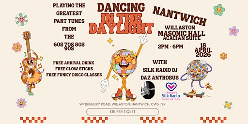 DANCING IN THE DAYLIGHT NANTWICH WILLASTON MASONIC HALL ACACIAN SUITE | The Acacia Suite