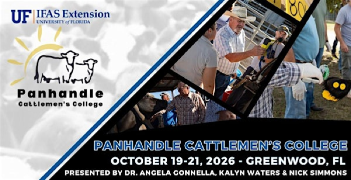 2026  UF/IFAS Panhandle Cattlemen's College | 4925 State Hwy 162