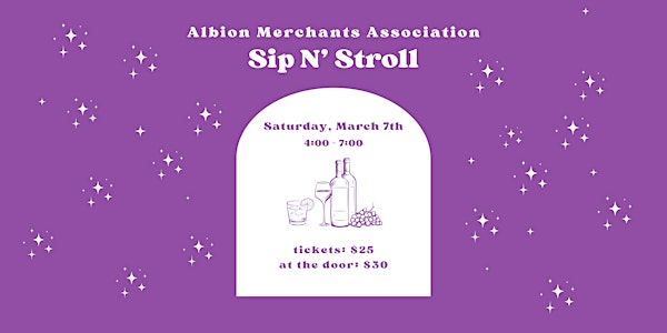 Albion Sip N' Stroll | Dubbys tailgate