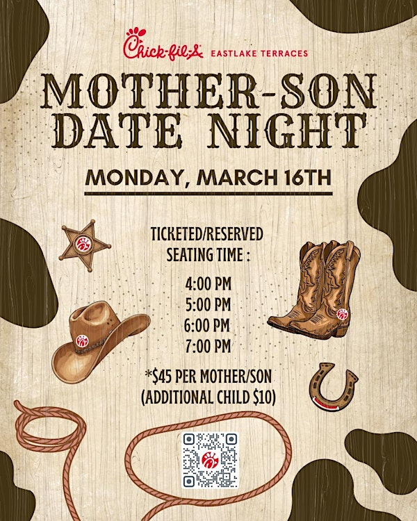 Mother /Son Date Night at Chick-fil-A Eastlake Terraces | Chick-fil-A Eastlake Terraces