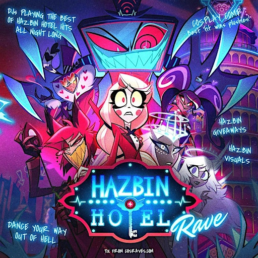 HAZBIN HOTEL RAVE TORONTO | The Dopamine - Pub & Lounge