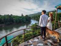 ที่พักริมแม่น้ำแควน้อยกาญจนบุรี
