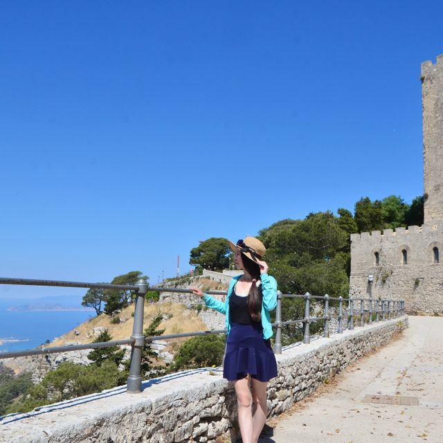 西西里島：居高臨下中世紀山城Erice