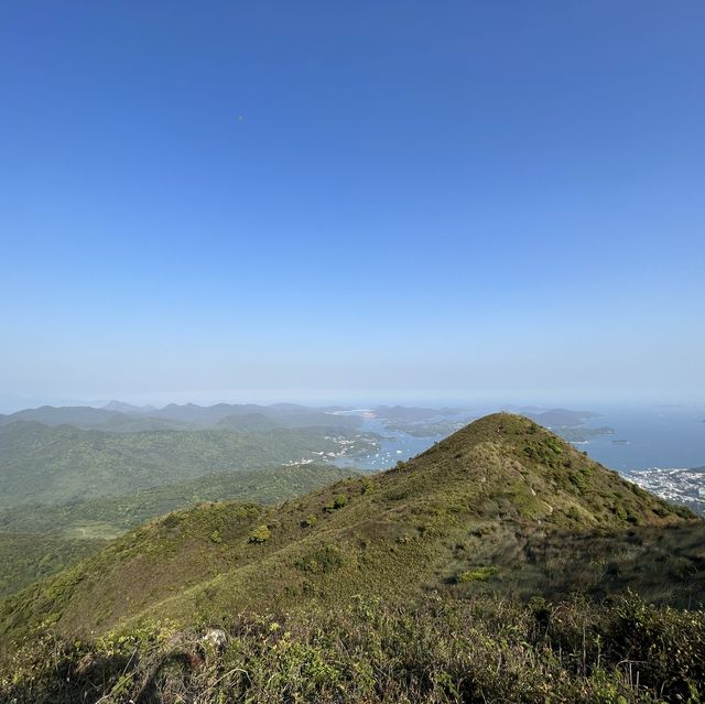 清明上山觀壯闊山景