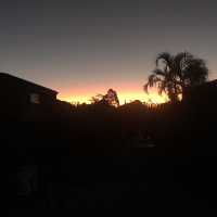 sunrise in Brisbane 