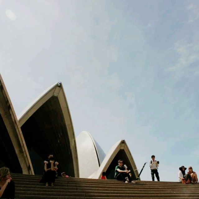 The Sydney Opera House at Sydney Harbour 