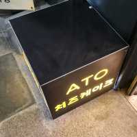 韓国/ソウル 地元で愛されるチーズケーキ屋さん ATO