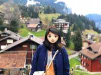 瑞士另一美麗童話小鎮Wengen