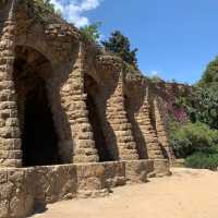 Park Guell ไม่ได้จองมา ไม่ได้เข้าด้านในนะ