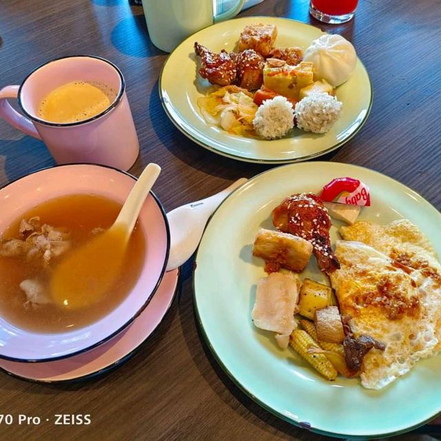 【台南美食】 台南雅樂軒早餐，環境優美的早餐百匯❤️