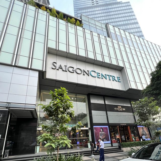 shop and chill at Saigon centre 