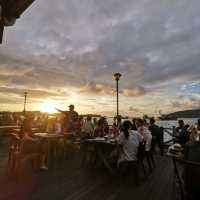 Beautiful Sunset View Restaurant, KK Sabah