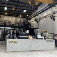 Krane cafe ค่าเฟ่โรงเหล็ก 