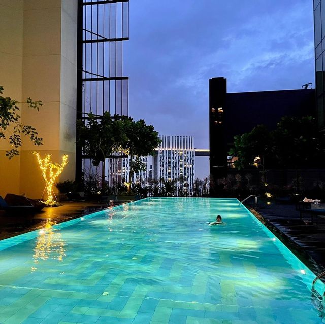 Club room at Oasia Downtown