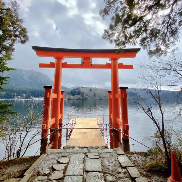 Lovely Tranquil Torii of Peace, Hakone