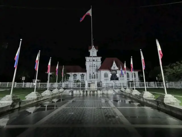 The Aguinaldo Shrine at Night