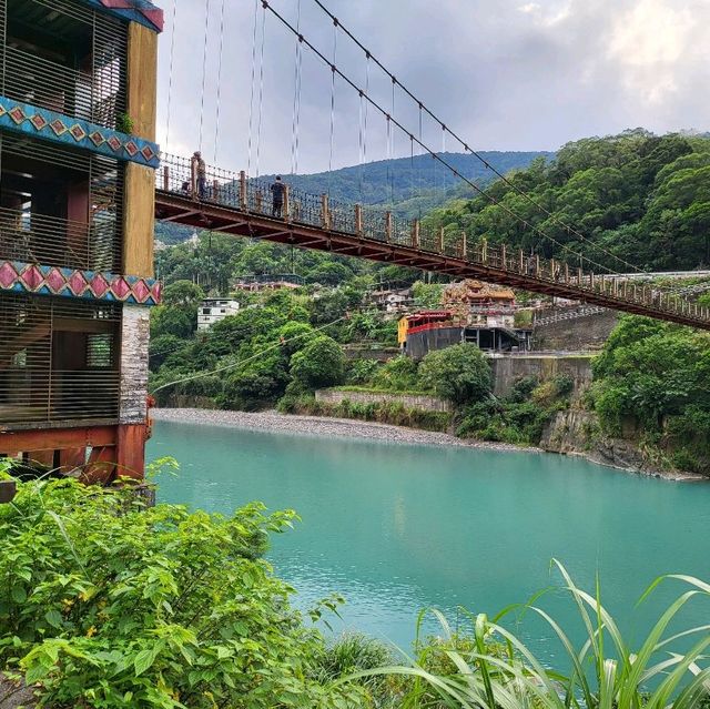 타이베이 Wulai Suspension Bridge