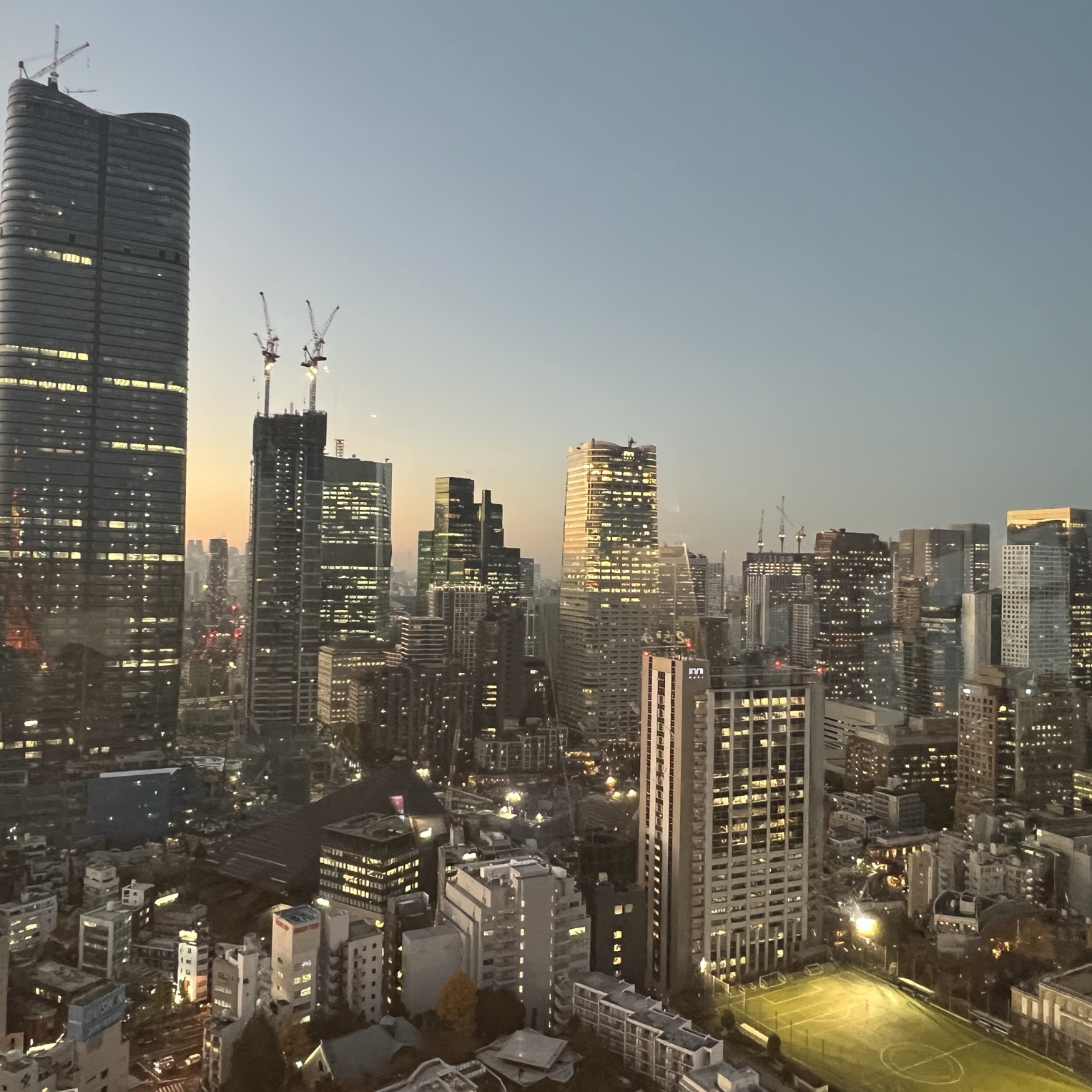 安価 【特大上下2枚仕様】東京タワーを一望 パノラマX版×上下2枚