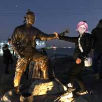 夜遊釜山🐢龜島探索神秘的傳說