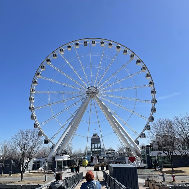 You must take La Grande Roue de Montreal