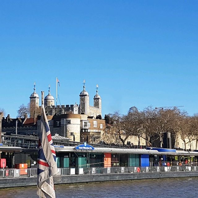 Tower Bridge as seen from the boat