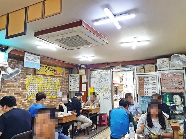 포방터 시장 맛집. 어머니와 아들